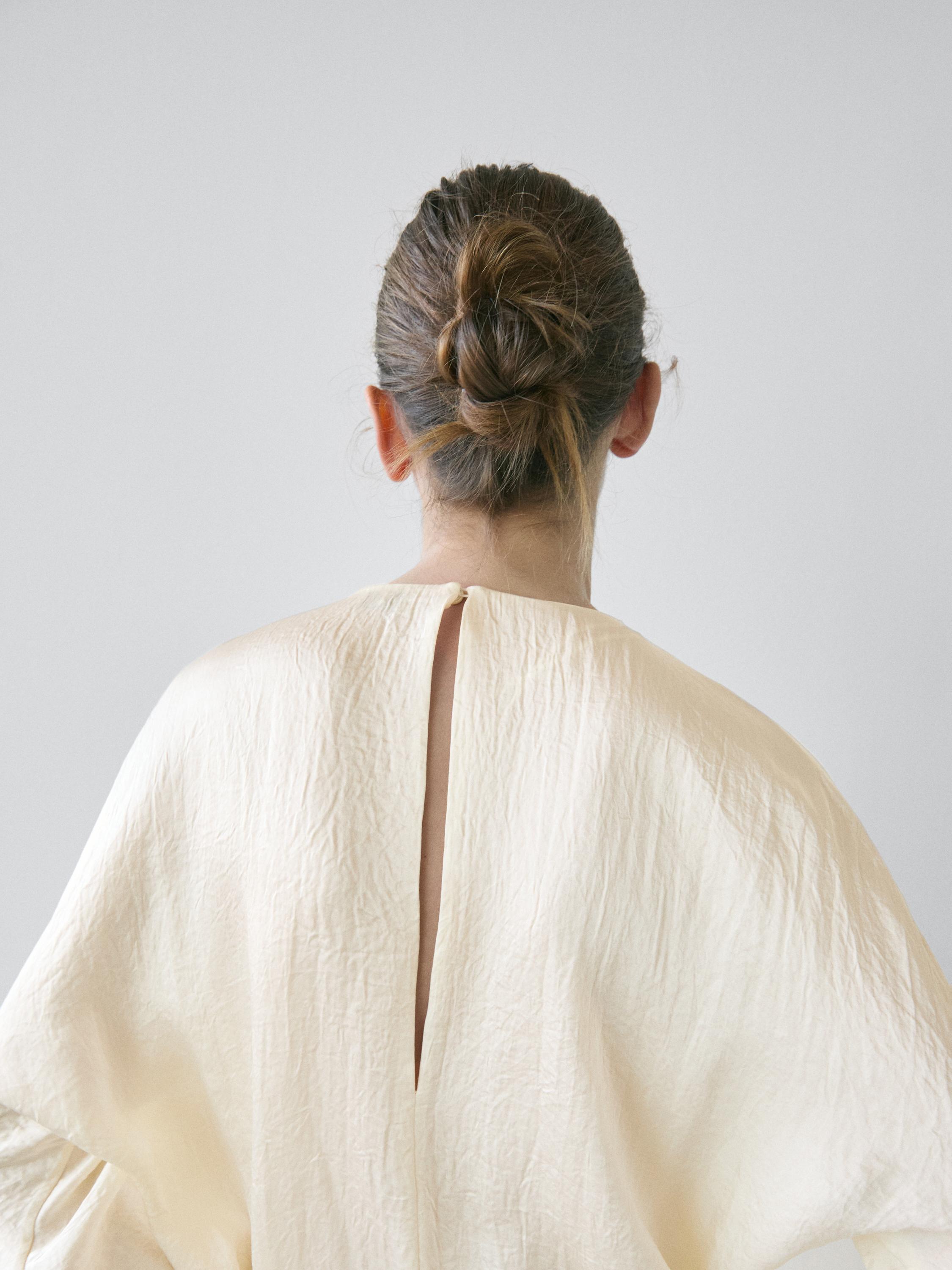 Midi dress with sash belt - STUDIO